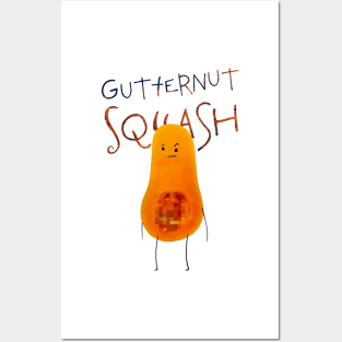 Gutternut Squash Posters and Art